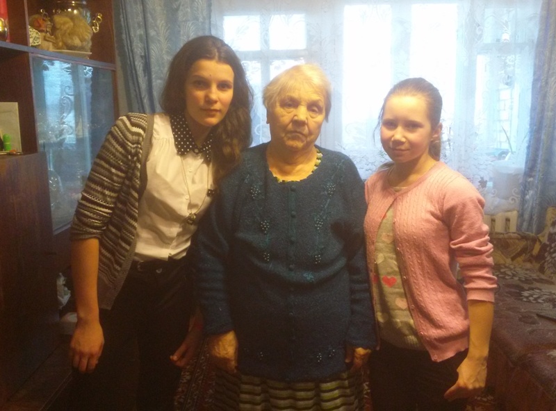 Встреча 7 А класса с Капшиной Розой Григорьевной